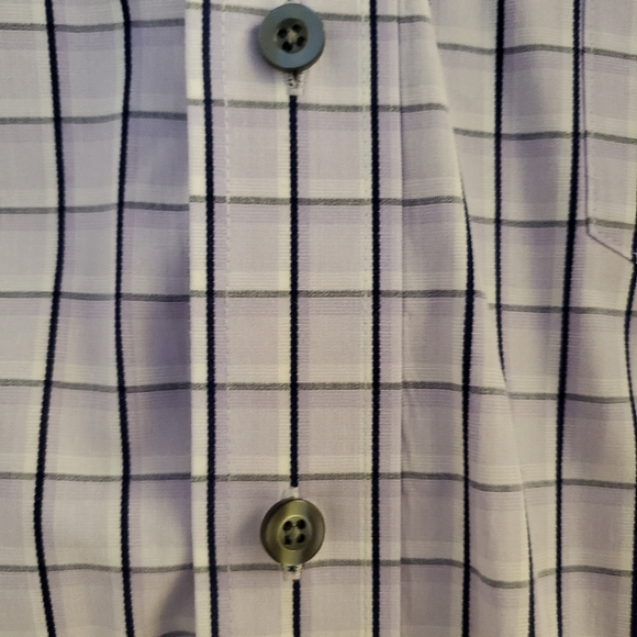 MICHAEL Michael Kors Purple Plaid Shirt - Picture 3 of 5